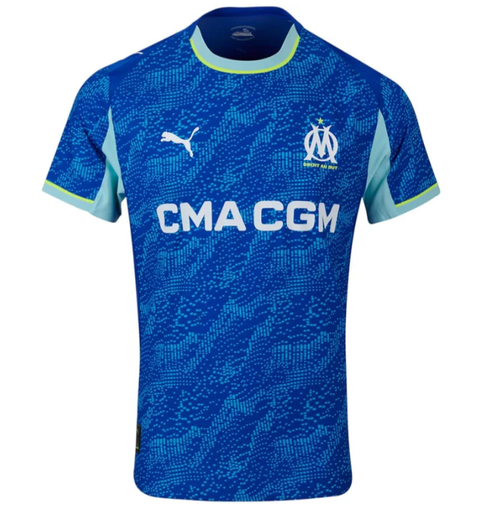T-shirt e Pantaloncini Bambino Olympique de Marseille Third 2025/26