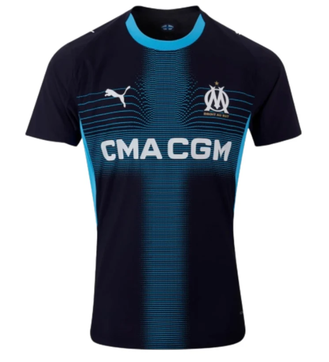 T-shirt e Pantaloncini Bambino Olympique de Marseille Away 2025/26