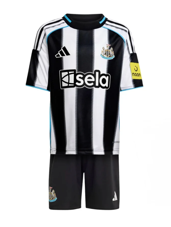 T-shirt e Pantaloncini Bambino Newcastle Home 2025/26