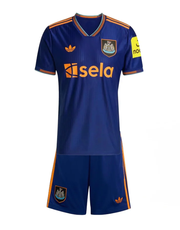 T-shirt e Pantaloncini Bambino Newcastle Third 2025/26