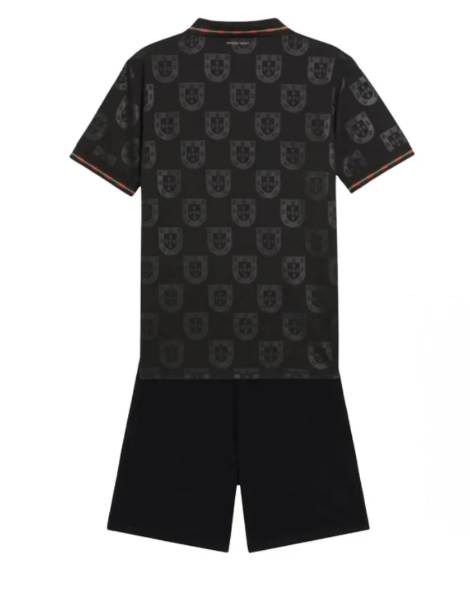 T-shirt e Pantaloncini Bambino Portogallo  "Pantera Negra" 2026