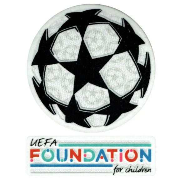 Patch UCL Starball + Set di Patch UEFA Foundation – 2021/2023