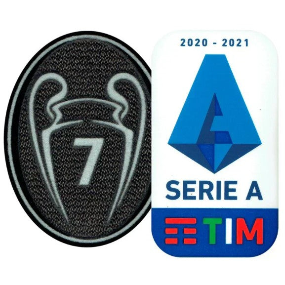 Patch Serie A + Badge 7 Titoli UCL – 20/21