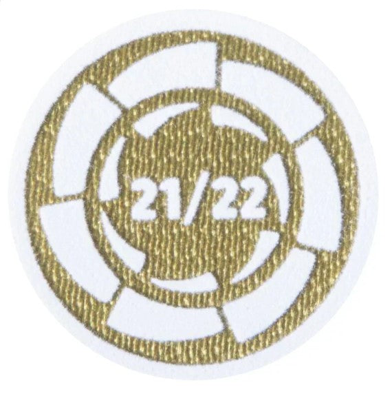 Patch Campione LaLiga 21-22 (35mm) Versione Giocatore – 2022/2023 – Real Madrid