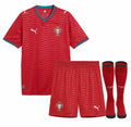 T-shirt e Pantalincini Bambino Portogallo Home 2026/27 - Con Calzettoni