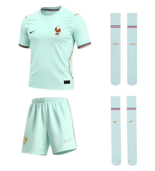 T-shirt e Pantaloncini Bambino Francia Away 2026/27 - Con Calzettoni