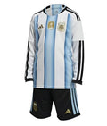 T-shirt manica lunga e Pantaloncini Bambino Argentina Home 2026/27