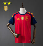 Maglia Spagna Home 26/27 - Due volte Campione del Mondo ⭐⭐ - Con Patch