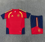Maglia e Pantaloncini da Allenamento Bambino Spagna 26/27