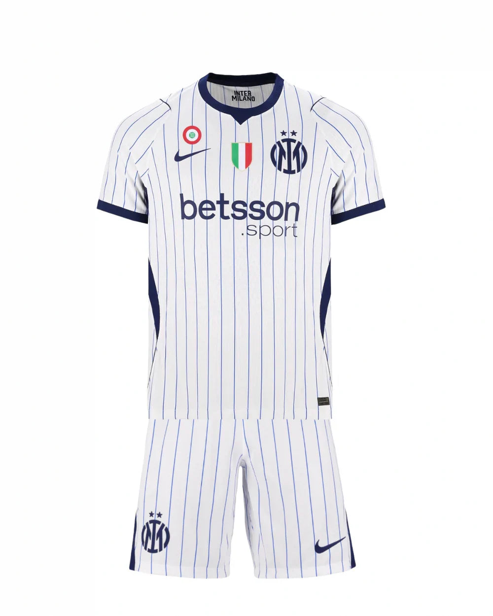 T-shirt e Pantaloncini Bambino Inter Away 2026/27 - Con Scudetto + Coccarda