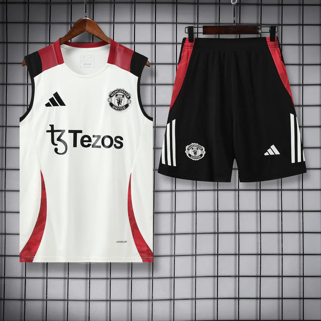 Maglia e Pantaloncini da Allenamento Manchester United 2025/26