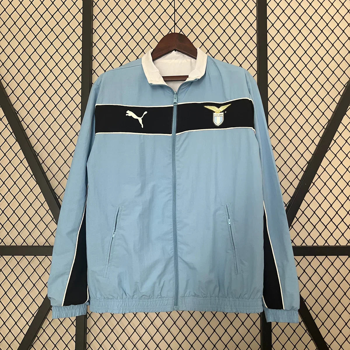 Giacca impermeabile reversibile SS Lazio 24/25