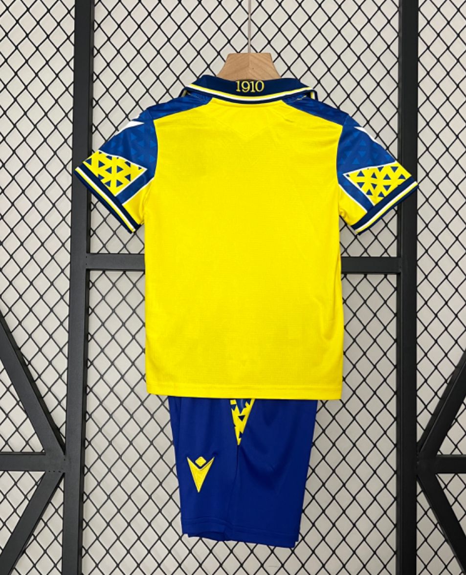 T-shirt e Pantaloncini Bambino Cádiz CF Home 2024/25