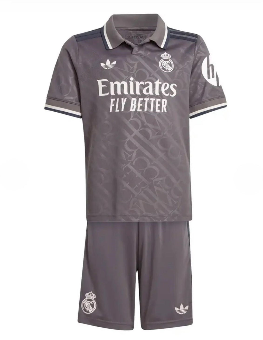 T-shirt e Pantaloncini Bambino Real Madrid Third 2024/25