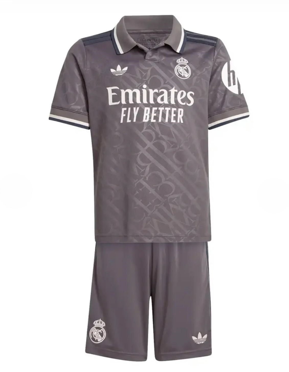 T-shirt e Pantaloncini Bambino Real Madrid Third 2024/25