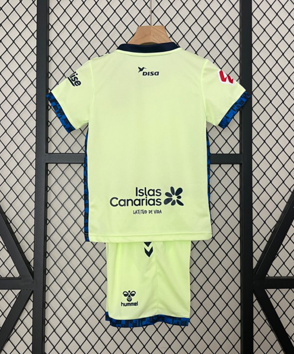 T-shirt e Pantaloncini Bambino UD Las Palmas Third 2024/25