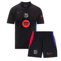 T-shirt e Pantaloncini Bambino FC Barcelona Away 2024/25