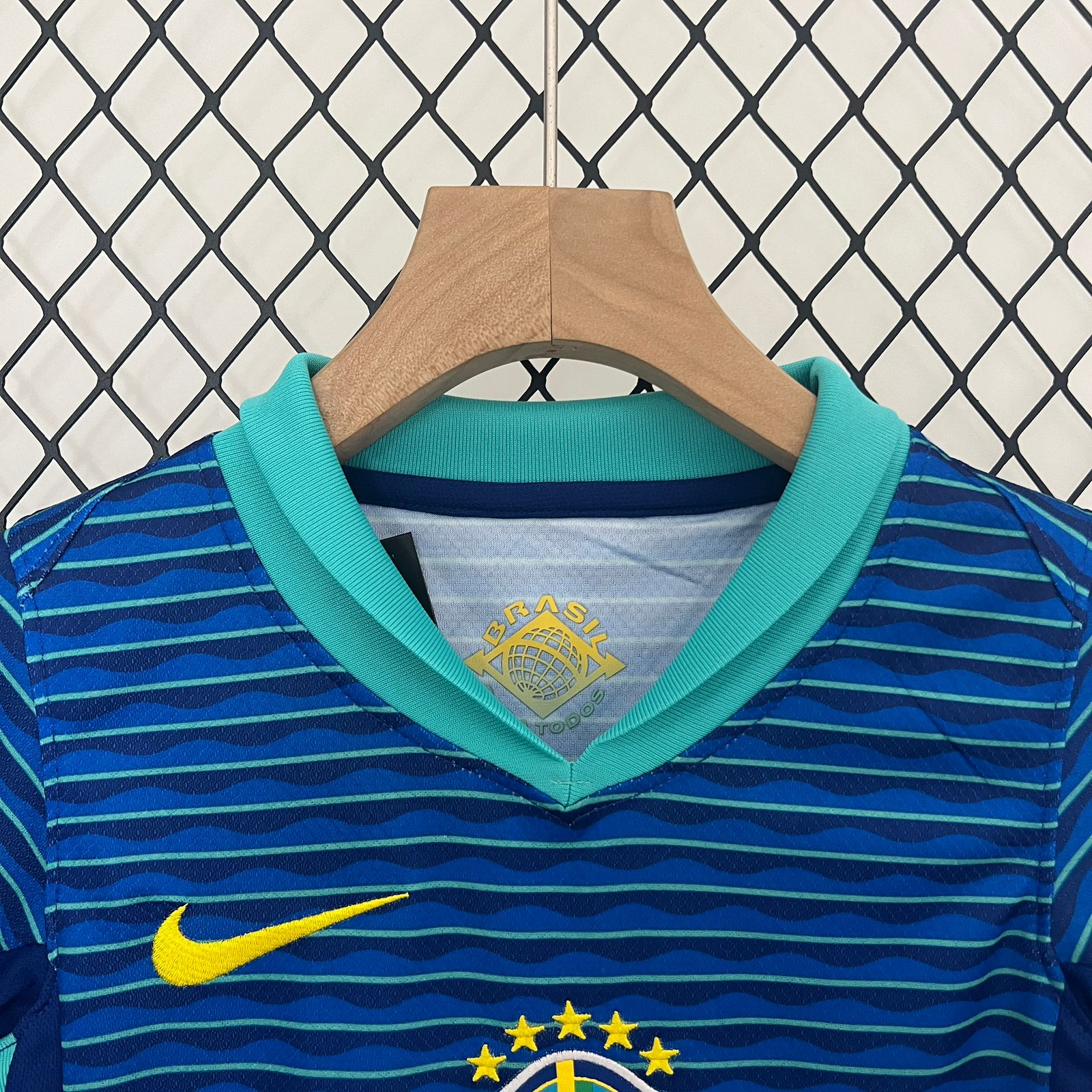 T-shirt e Pantaloncini Bambino Brasile 2024/25