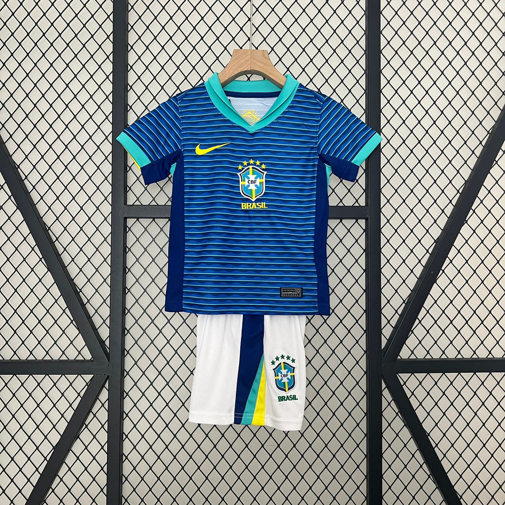 T-shirt e Pantaloncini Bambino Brasile 2024/25