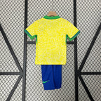 T-shirt e Pantaloncini Bambino Brasile 2024/25