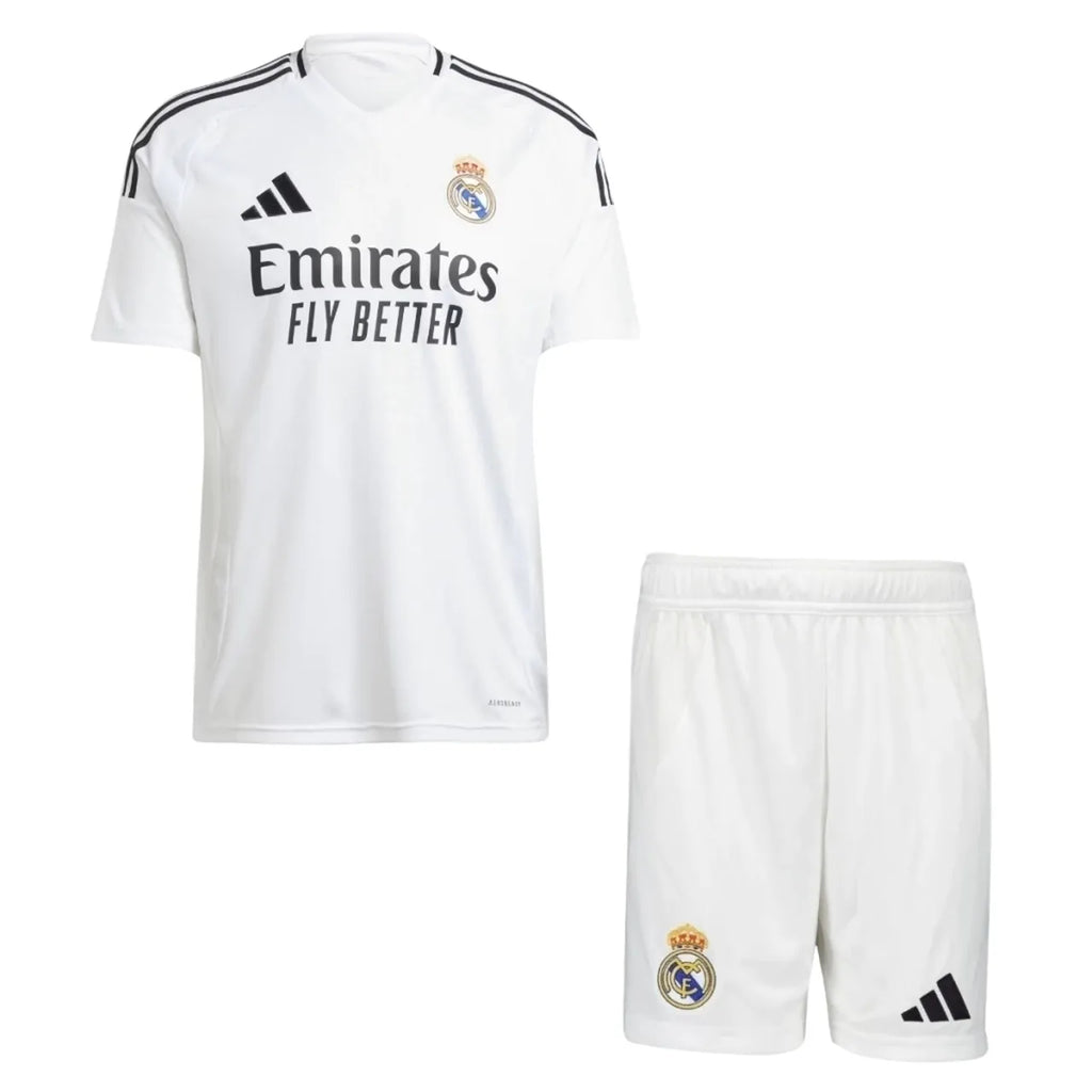 Maglia e Pantaloncini Corto Real Madrid Home 24/25