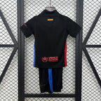 T-shirt e Pantaloncini Bambino FC Barcelona Away 2024/25