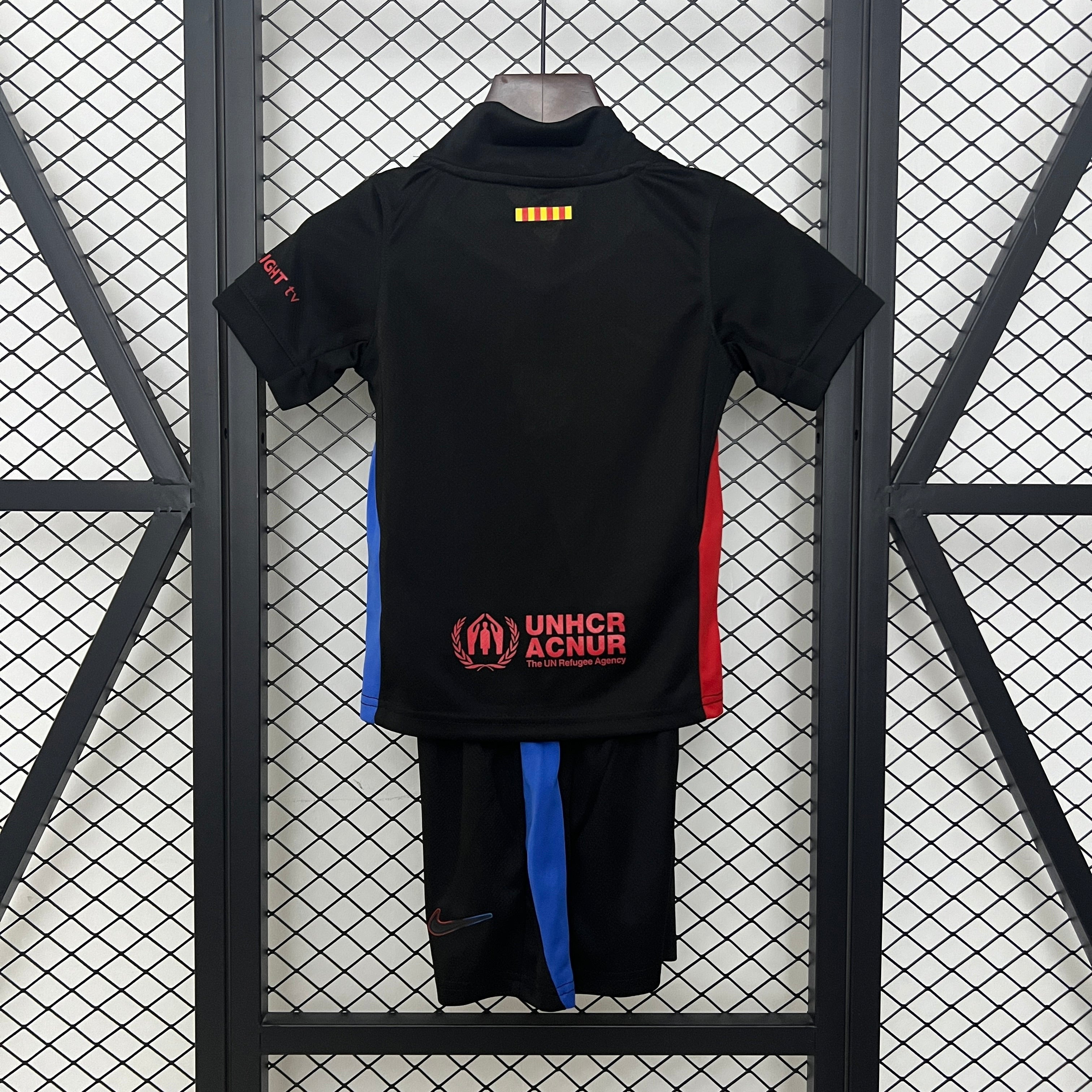 T-shirt e Pantaloncini Bambino FC Barcelona Away 2024/25