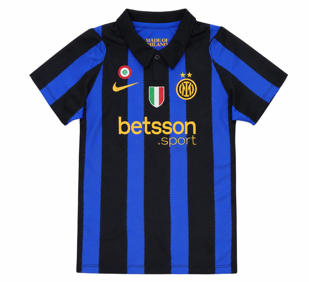 T-shirt e Pantaloncini Bambino Inter Home 2026/27 - Scudetto + Coccarda