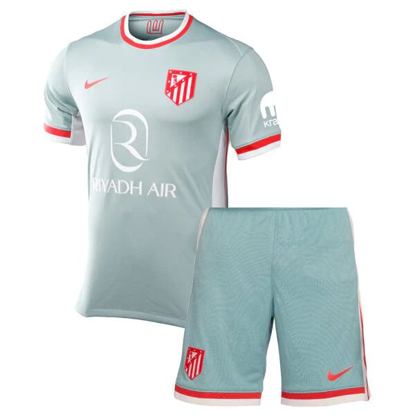 T-shirt e Pantaloncini Bambino Atletico de Madrid Away 2024/25
