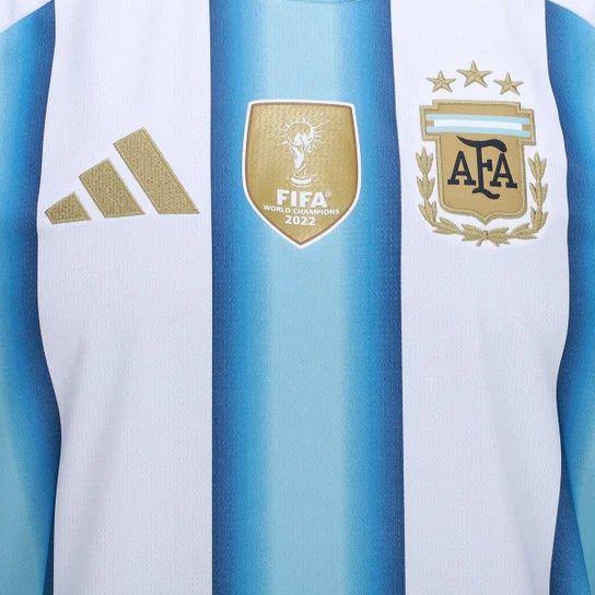 Maglia Argentina Home 26/27 - Con Patch da Campione del Mondo - Versione Giocatore