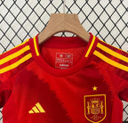 T-shirt e Pantaloncini Bambino Spagna Home 2024/25