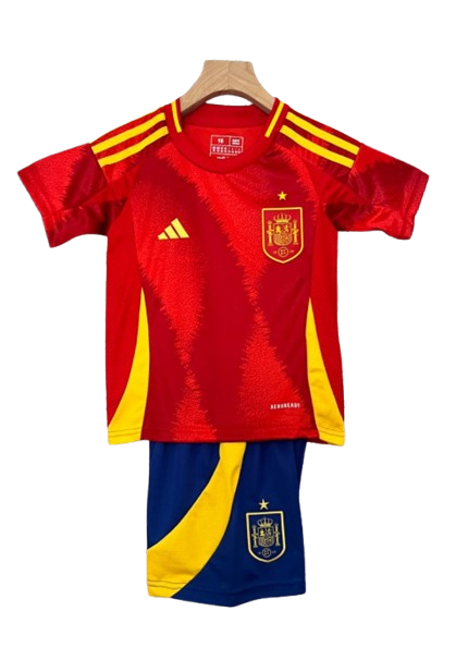 T-shirt e Pantaloncini Bambino Spagna Home 2024/25
