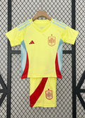 T-shirt e Pantaloncini Bambino Espagna Away 2024/25