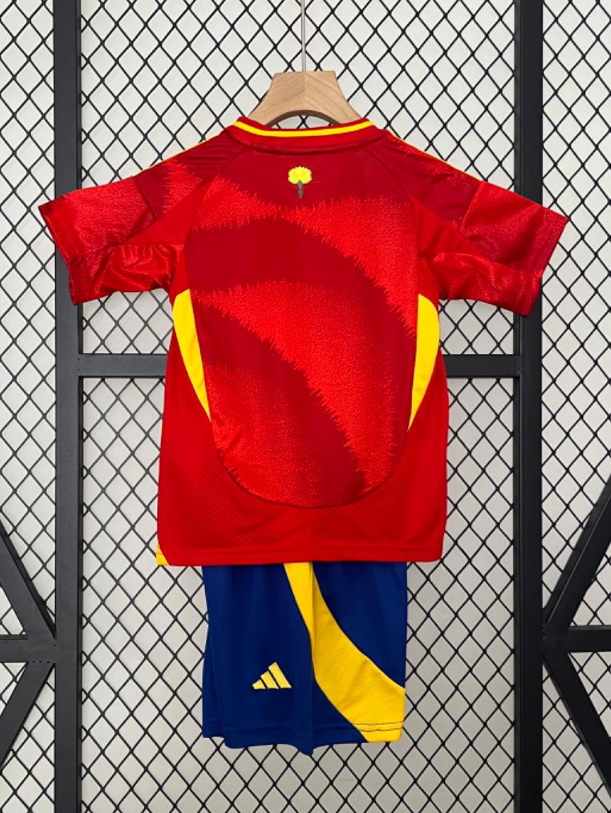 T-shirt e Pantaloncini Bambino Spagna Home 2024/25