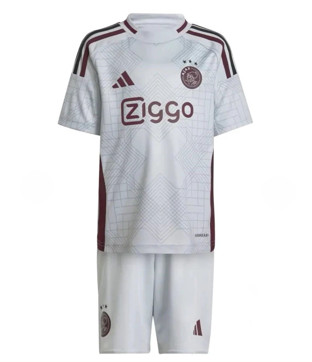 T-shirt e Pantaloncini Bambino Ajax Third 2024/25