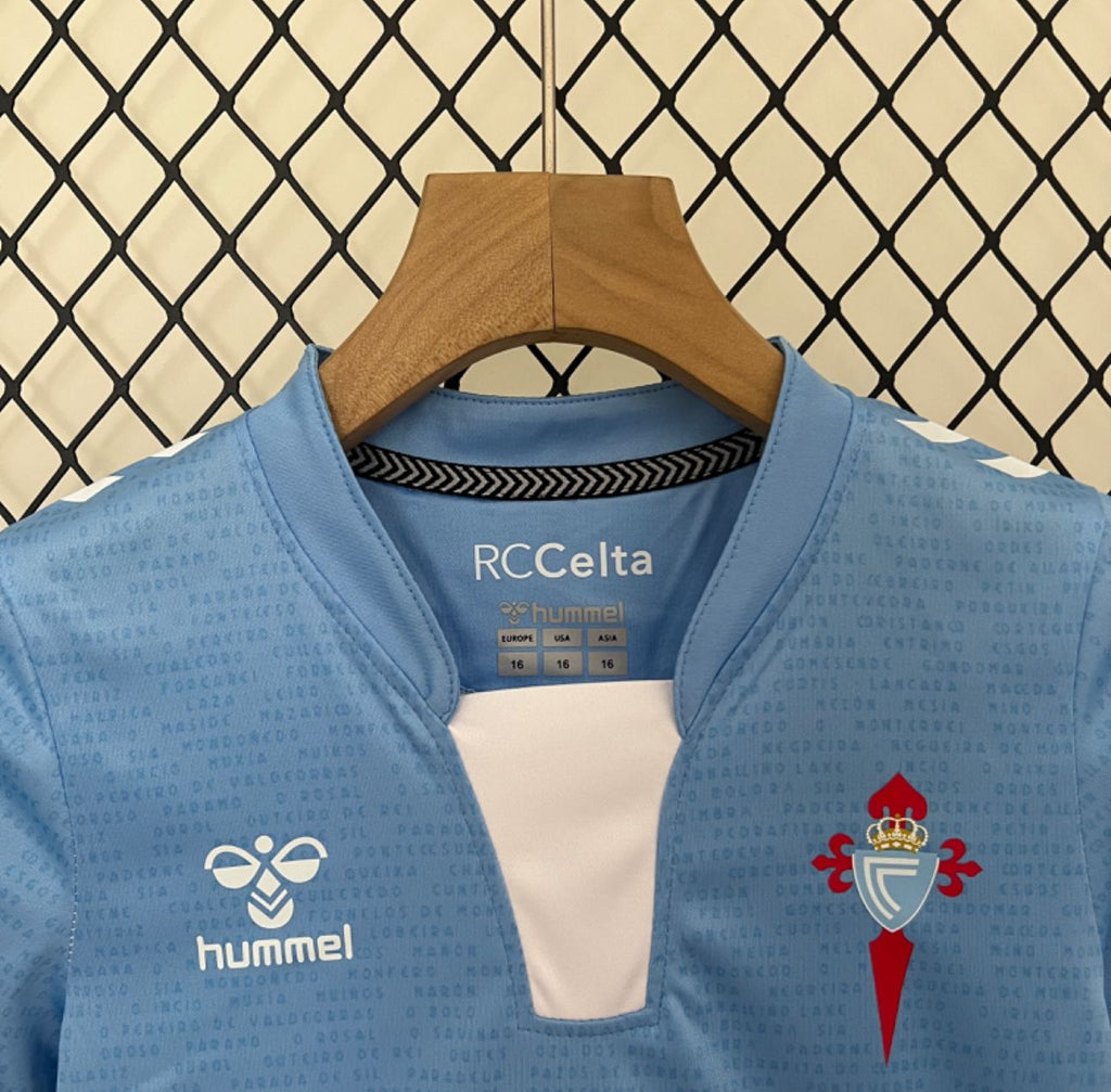T-shirt e Pantaloncini Bambino RC Celta Home 2024/25