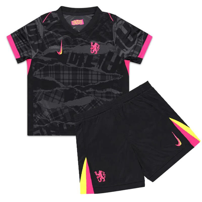 T-shirt e Pantaloncini Bambino Chelsea Third 2024/25