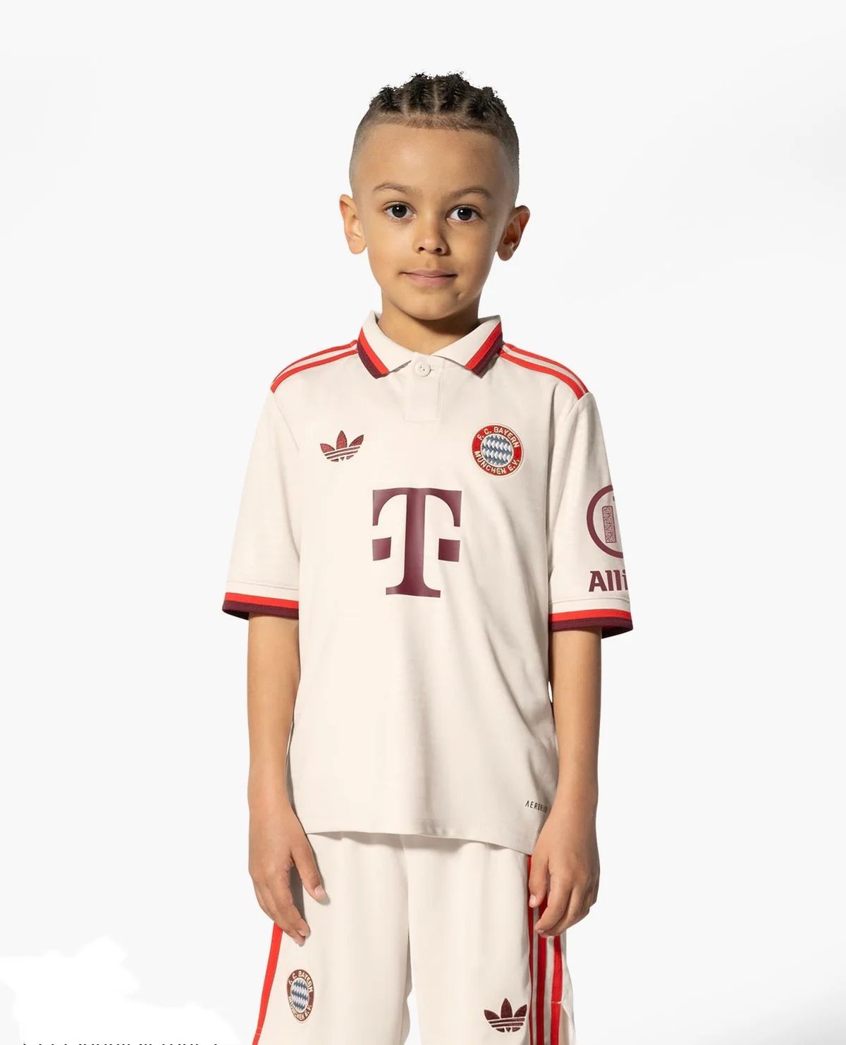 T-shirt e Pantaloncini Bambino Bayern Monaco Third 2024/25