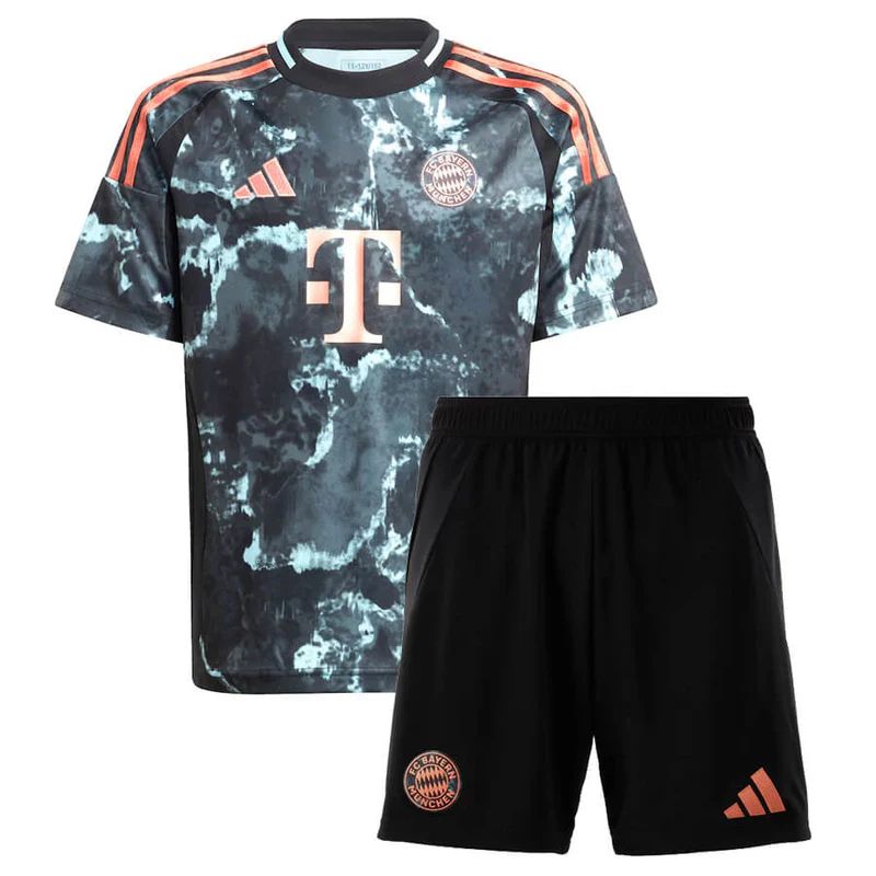 T-shirt e Pantaloncini Bambino Bayern Monaco Away 2024/25