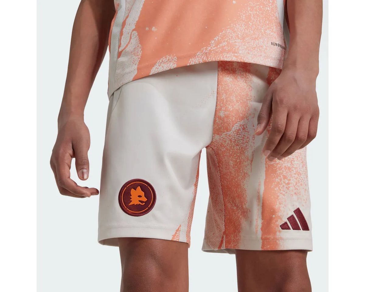 T-shirt e Pantaloncini Bambino AS Roma Away 2024/25