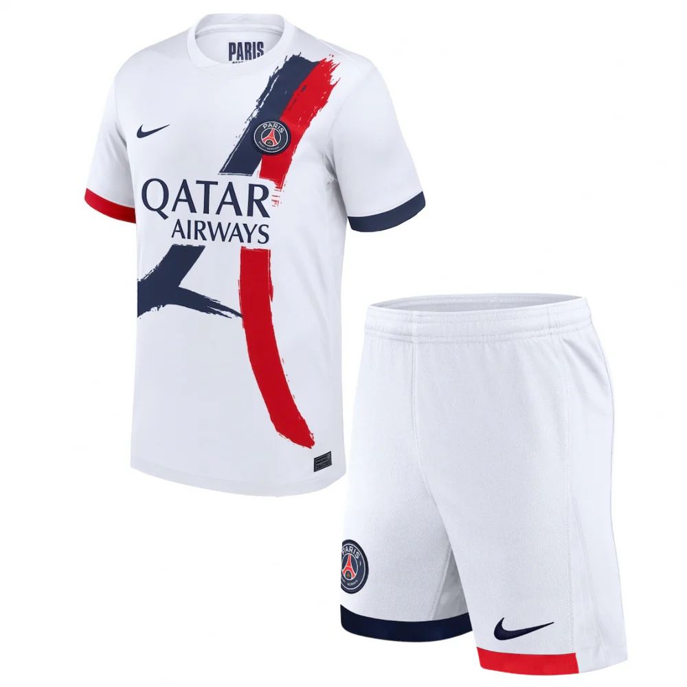 T-shirt e Pantaloncini Bambino PSG Away 2024/25