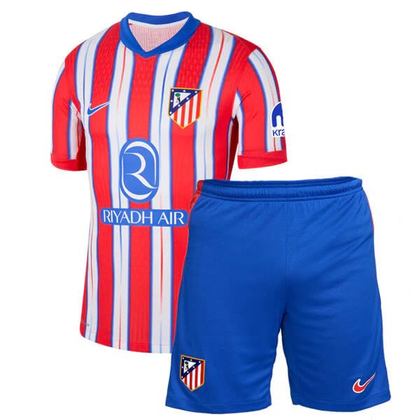 T-shirt e Pantaloncini Bambino Atletico de Madrid Home 2024/25