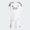T-shirt e Pantaloncini Bambino Real Madrid Home 2024/25