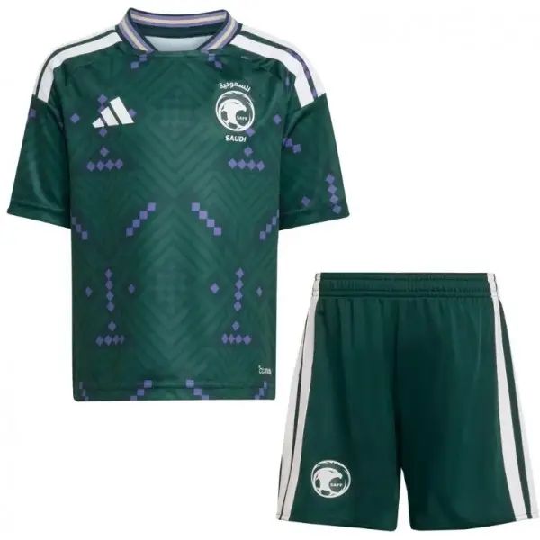 T-shirt e Pantaloncini Bambino Arabia Saudita Home 2026/27