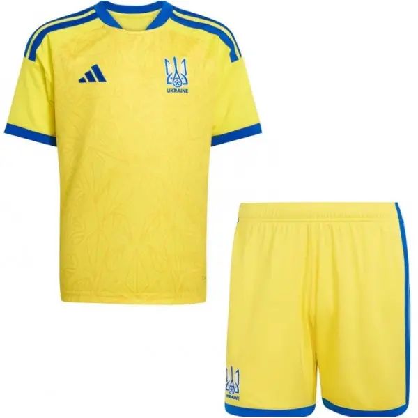 T-shirt e Pantaloncini Bambino Ucraina Home 2026/27