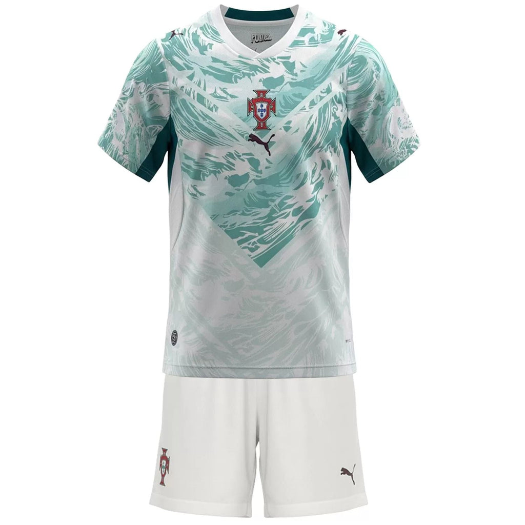 Maglia e Pantaloncini Bambino Portogallo Away 2026/27