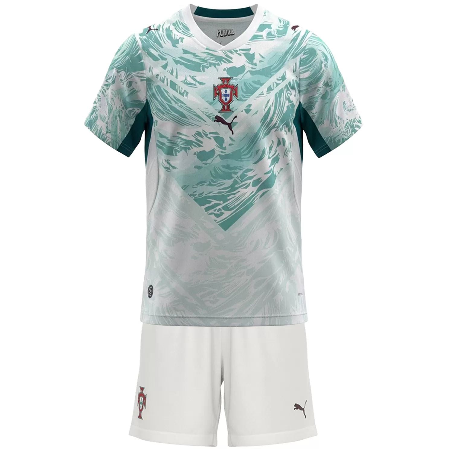 Maglia e Pantaloncini Bambino Portogallo Away 2026/27
