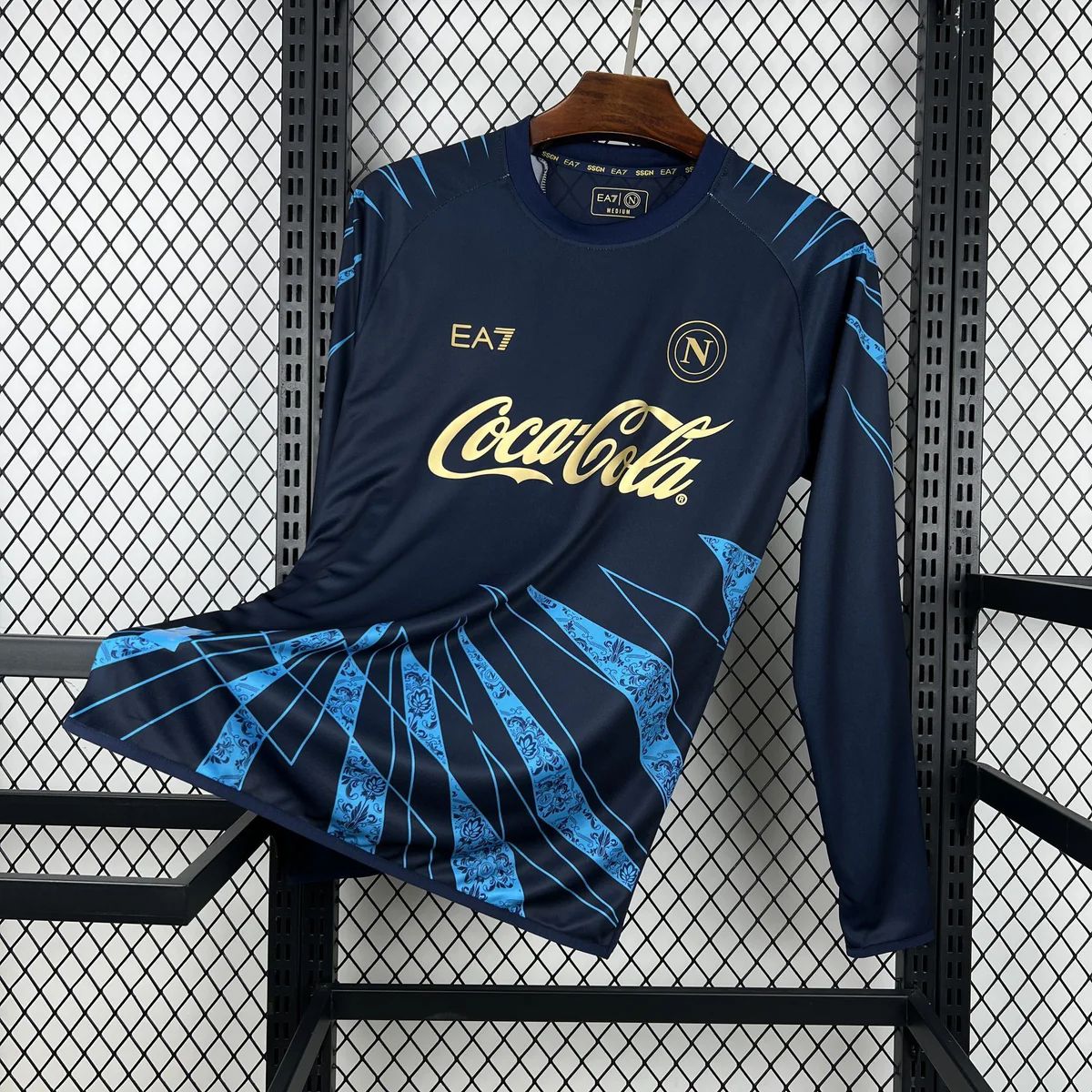 Maglia SSC Napoli pre-partita 26/27 - Manica Lunga