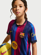 T-shirt e Pantaloncini Bambino FC Barcelona Home 2026/27