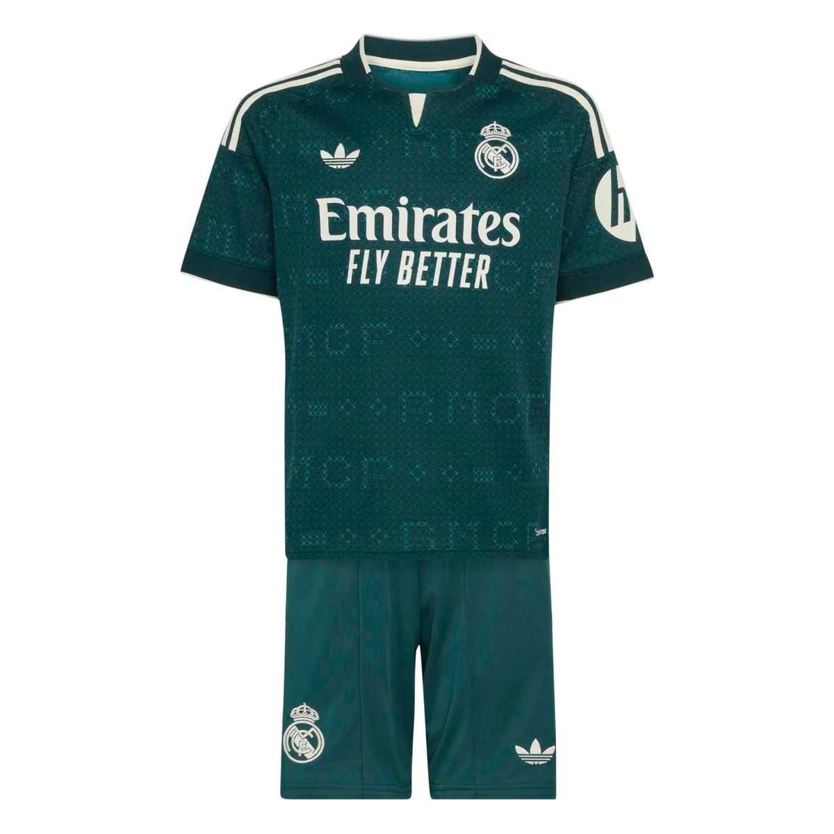 T-shirt e Pantaloncini Bambino Real Madrid Away 26/27